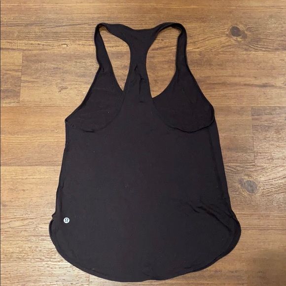 Black Lululemon Tank Top Size 4 - Picture 2 of 2